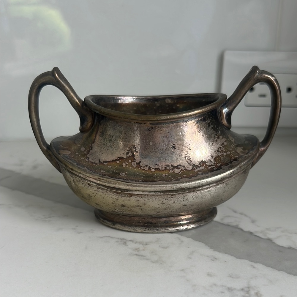 Source Unknown Silver Serving Bowl